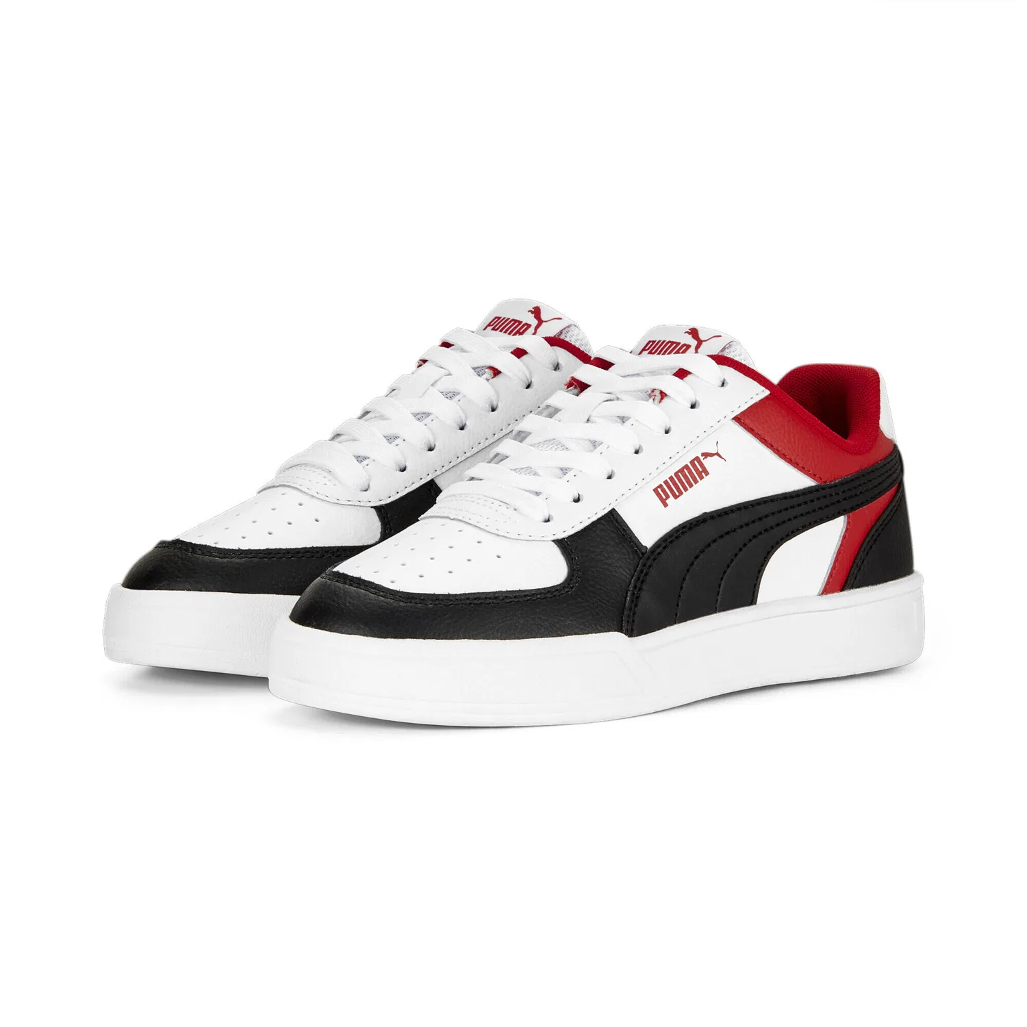 Детские кроссовки Caven Block Sneakers Puma, Weiß Schwarz Rot