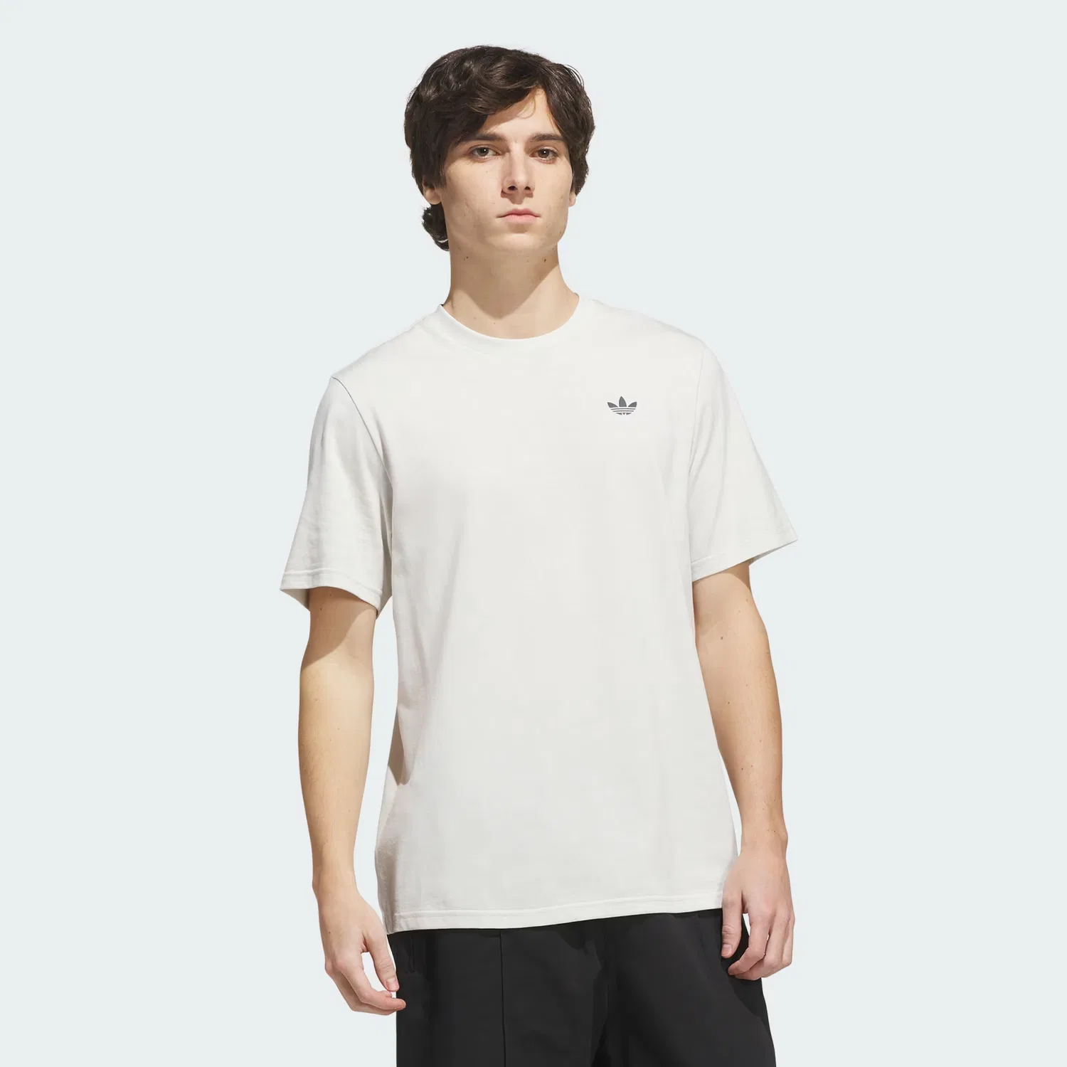 Футболка с камуфляжным принтом SKATEBOARDING CAMO LOGO TEE Adidas Originals, серый — фото 3