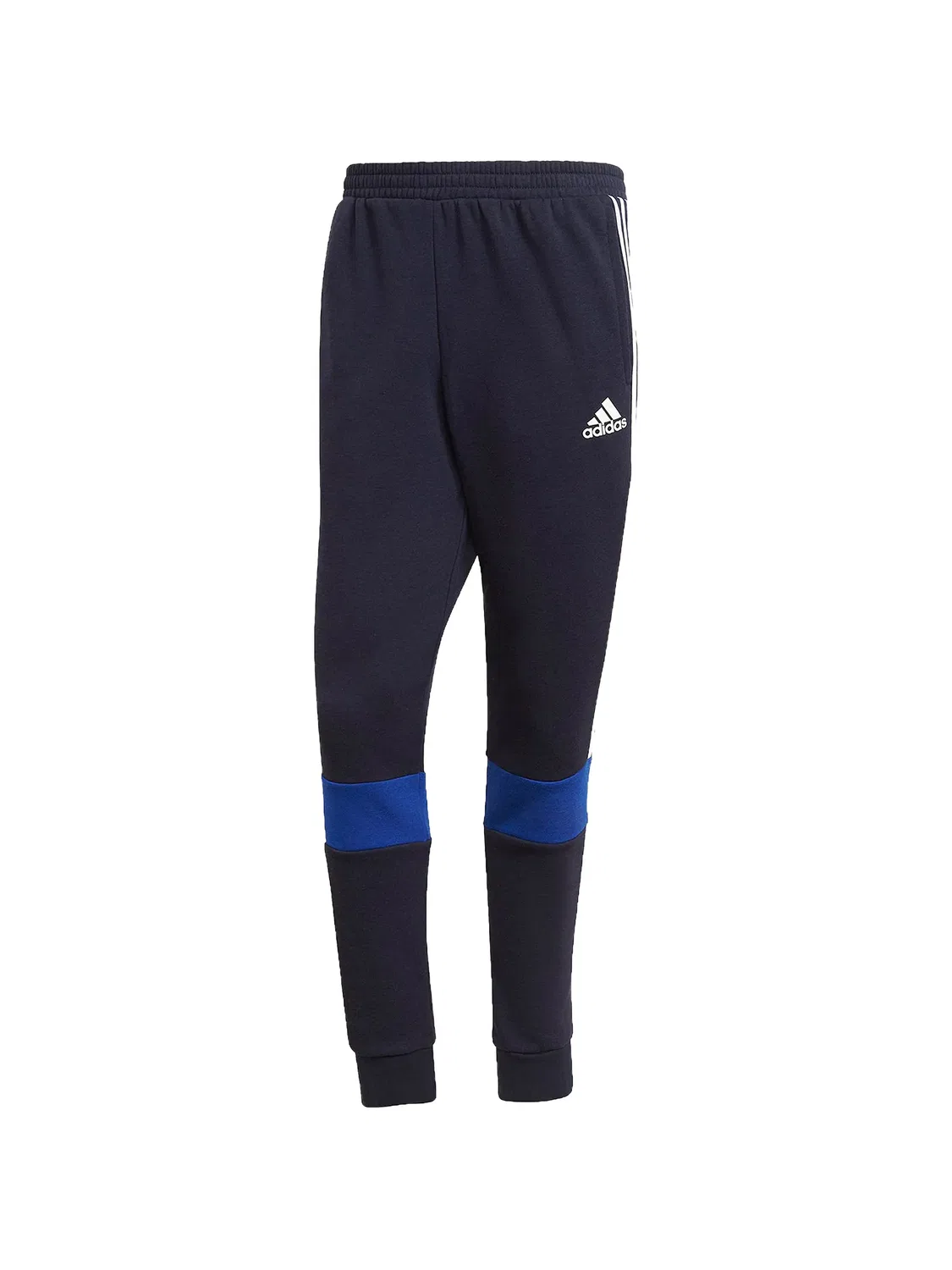 Спортивные брюки в стиле колор-блок Adidas, синий