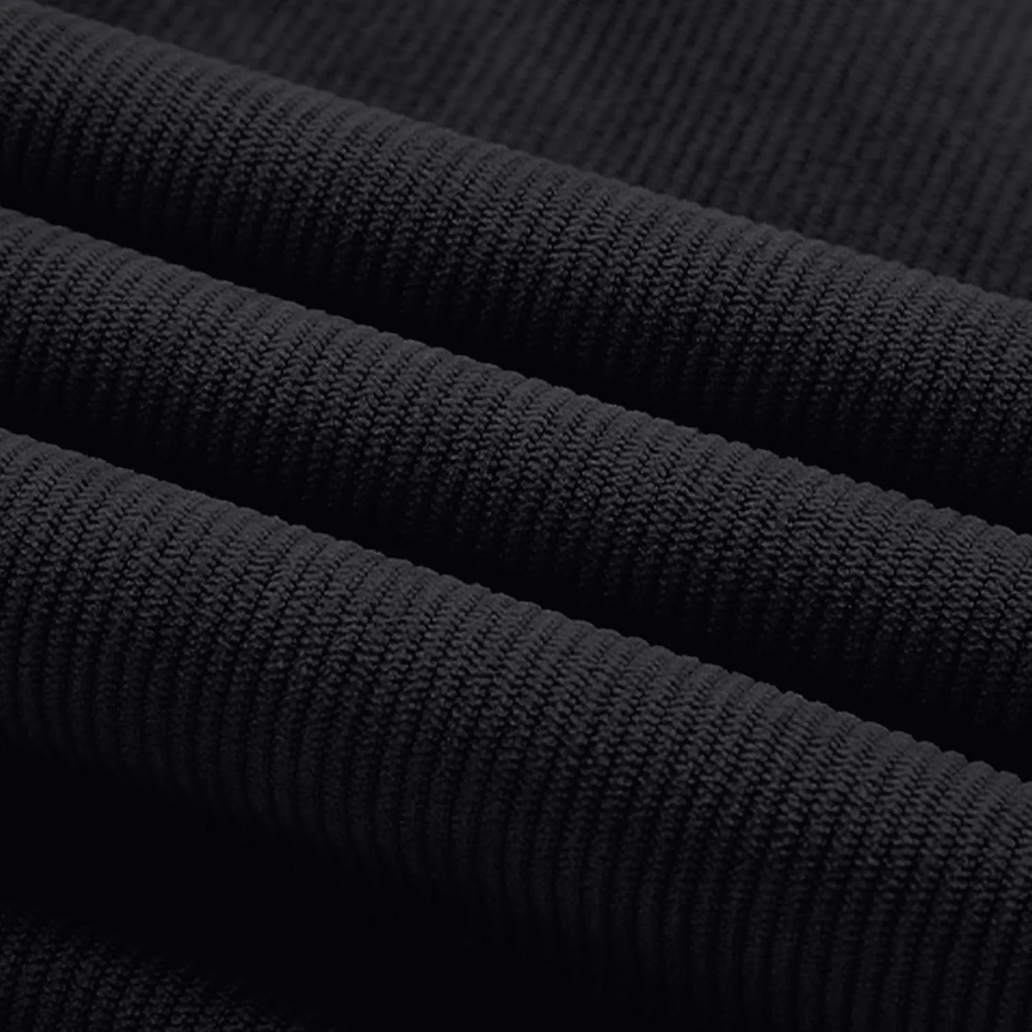 Мужская вельветовая куртка с подкладкой из флиса и шерпы, утепленное зимнее пальто, теплая повседневная куртка в стиле карго Generic, черный — фото 4