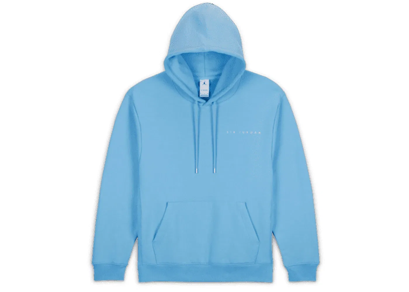 Мужская худи с флисом Jordan x Union MJ Fleece Hoodie (Asia Sizing), Cobalt Pulse/Coconut Milk — фото 2
