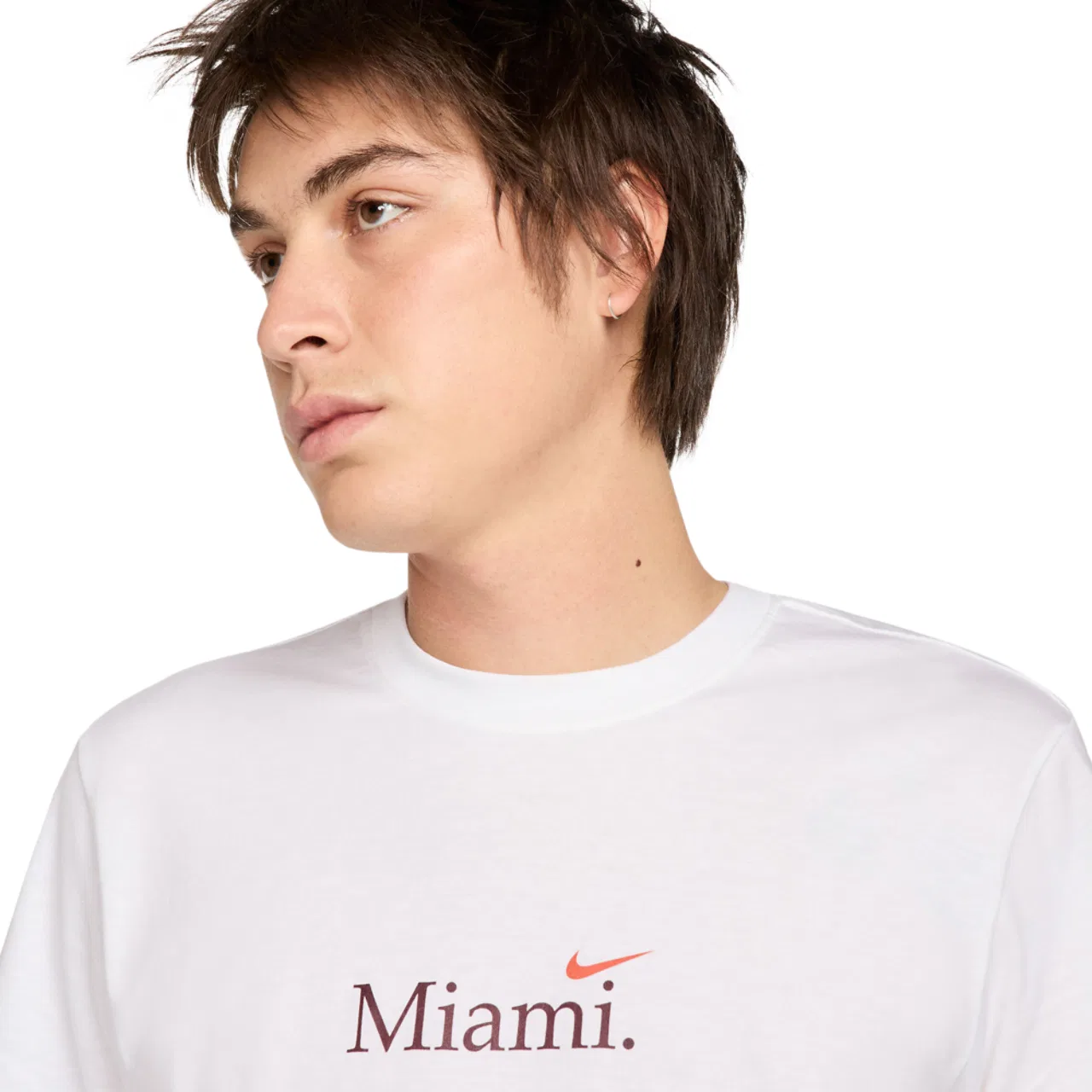 Футболка мужская Miami Nike, белый — фото 4