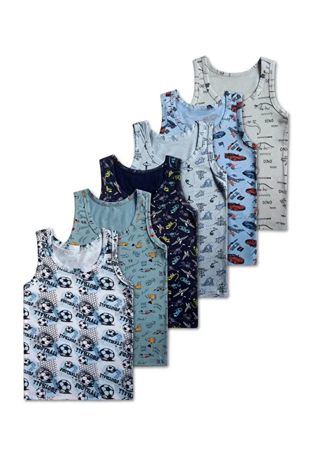 Детское для мальчиков нижнее белье с принтом Gizakids, Black-Grey-Blue