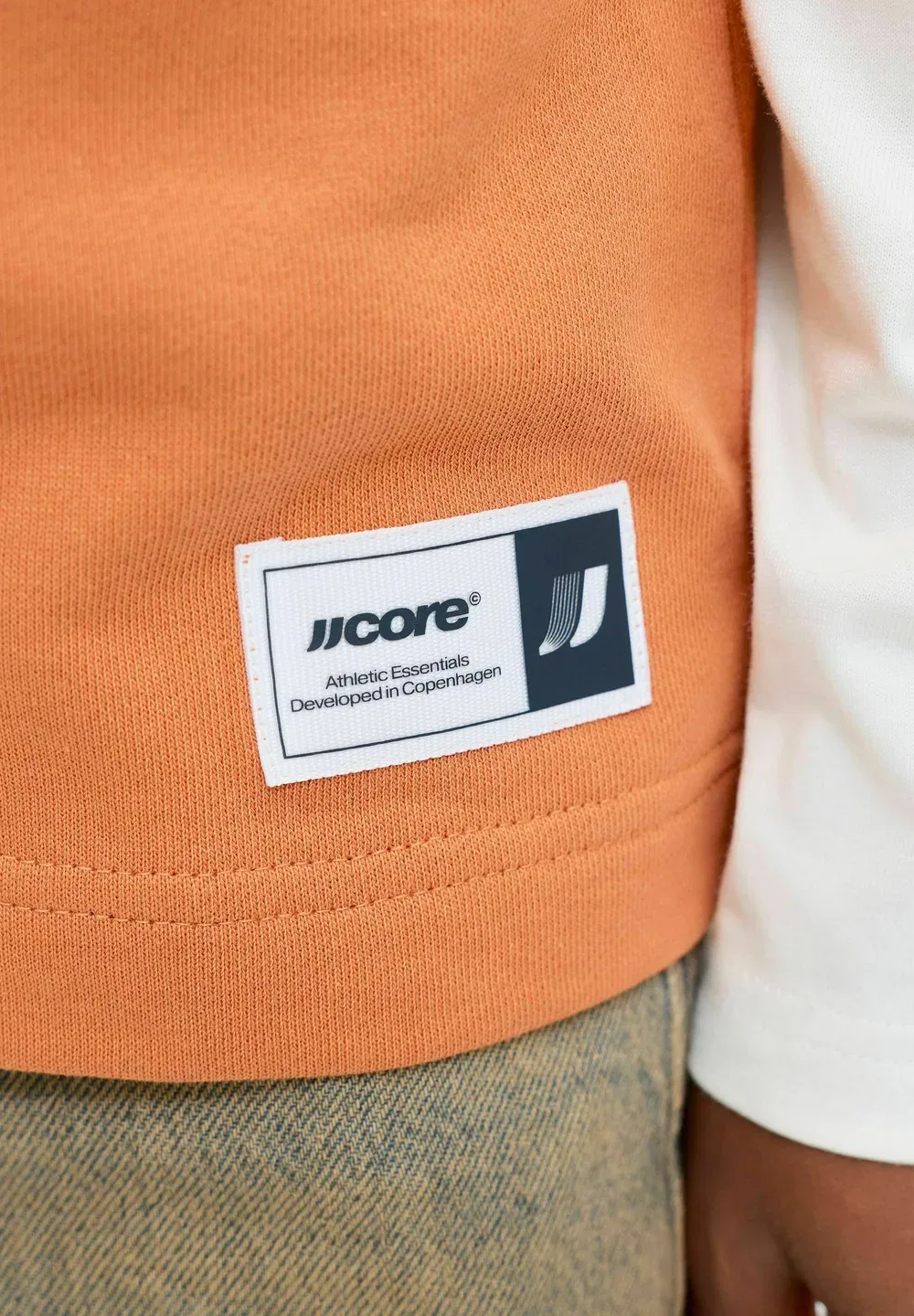 Толстовка Jack & Jones Junior, Tomato Cream — фото 4