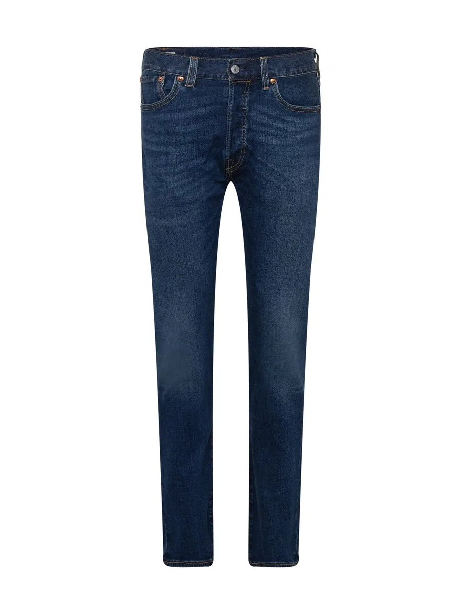 Джинсы LEVI'S Regular '501' темно-синего цвета