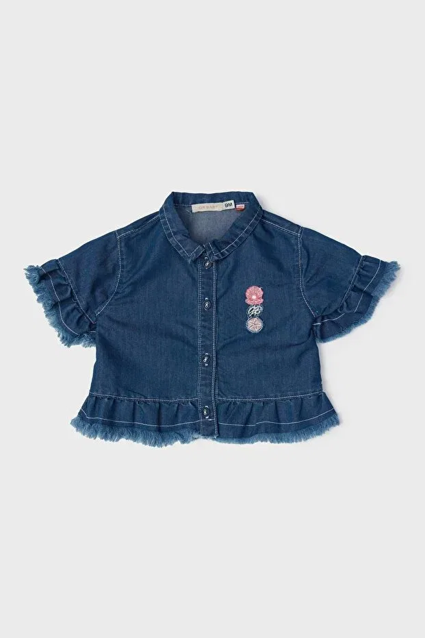 Детская джинсовая куртка для девочек Sportswear Gb Baby, Denim