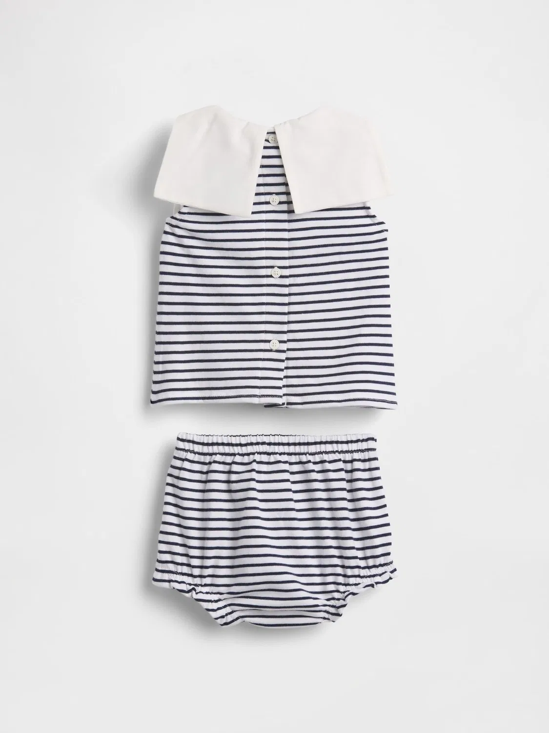 Комплект для новорожденных, полосатый, Sailor Gap, Navy Stripe — фото 2