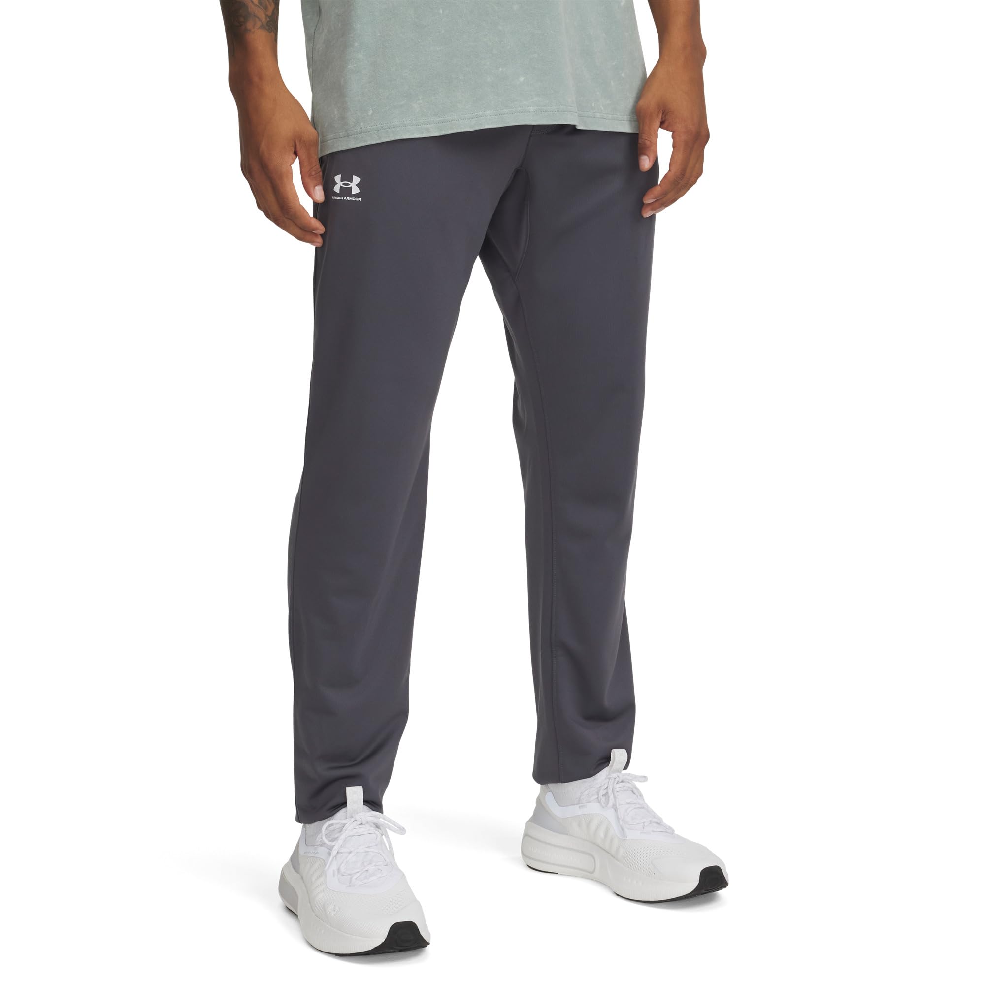 

Брюки Under Armour Sportstyle Brawler Pants, цвет Castlerock/Anthracite/White