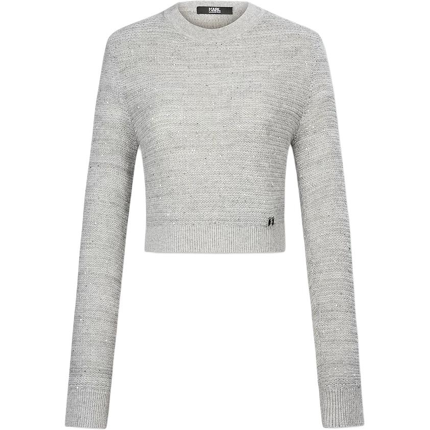 

KARL LAGERFELD / Karl Lagerfeld Jeans Топ KARL LAGERFELD для женщин серого цвета