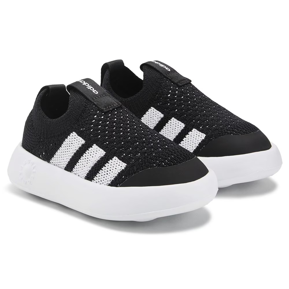 

Детская обувь на резинках bubblecomfy для малышей Adidas, black/white