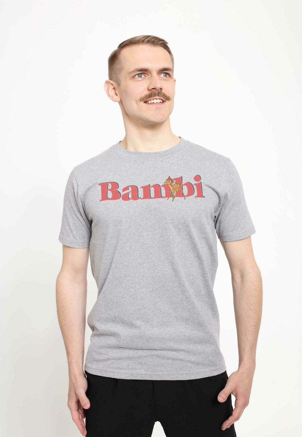 

Футболка с принтом BAMBI DREAM BIG UNISEX Disney, серый