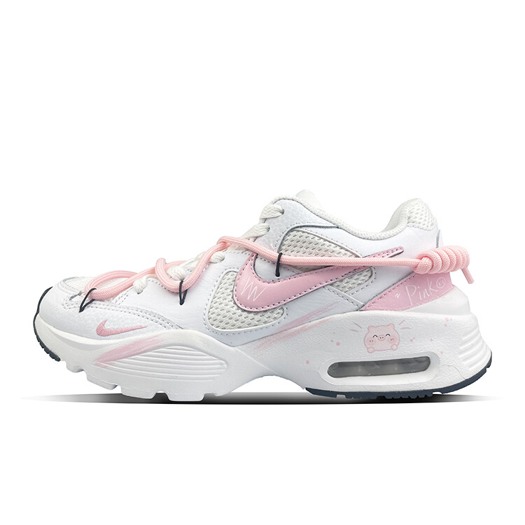 

Кроссовки Air Max Fusion женские с низким верхом розовые/белые Nike