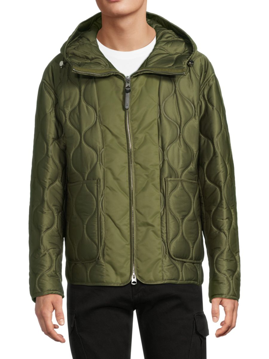 

Стеганая куртка с капюшоном на молнии Mackage, цвет Light Military Green, Зеленый, Стеганая куртка с капюшоном на молнии Mackage, цвет Light Military Green