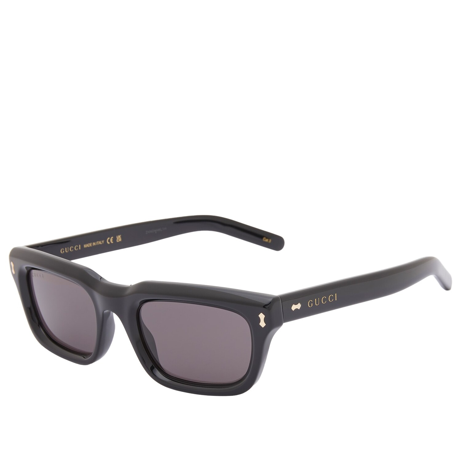 

Солнцезащитные очки Gucci Eyewear Gg1524S Sunglasses, цвет Black & Grey