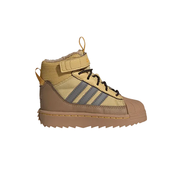 

Ботинки adidas Superstar Winter Trek Boot I Oat Charcoal, желто-коричневый