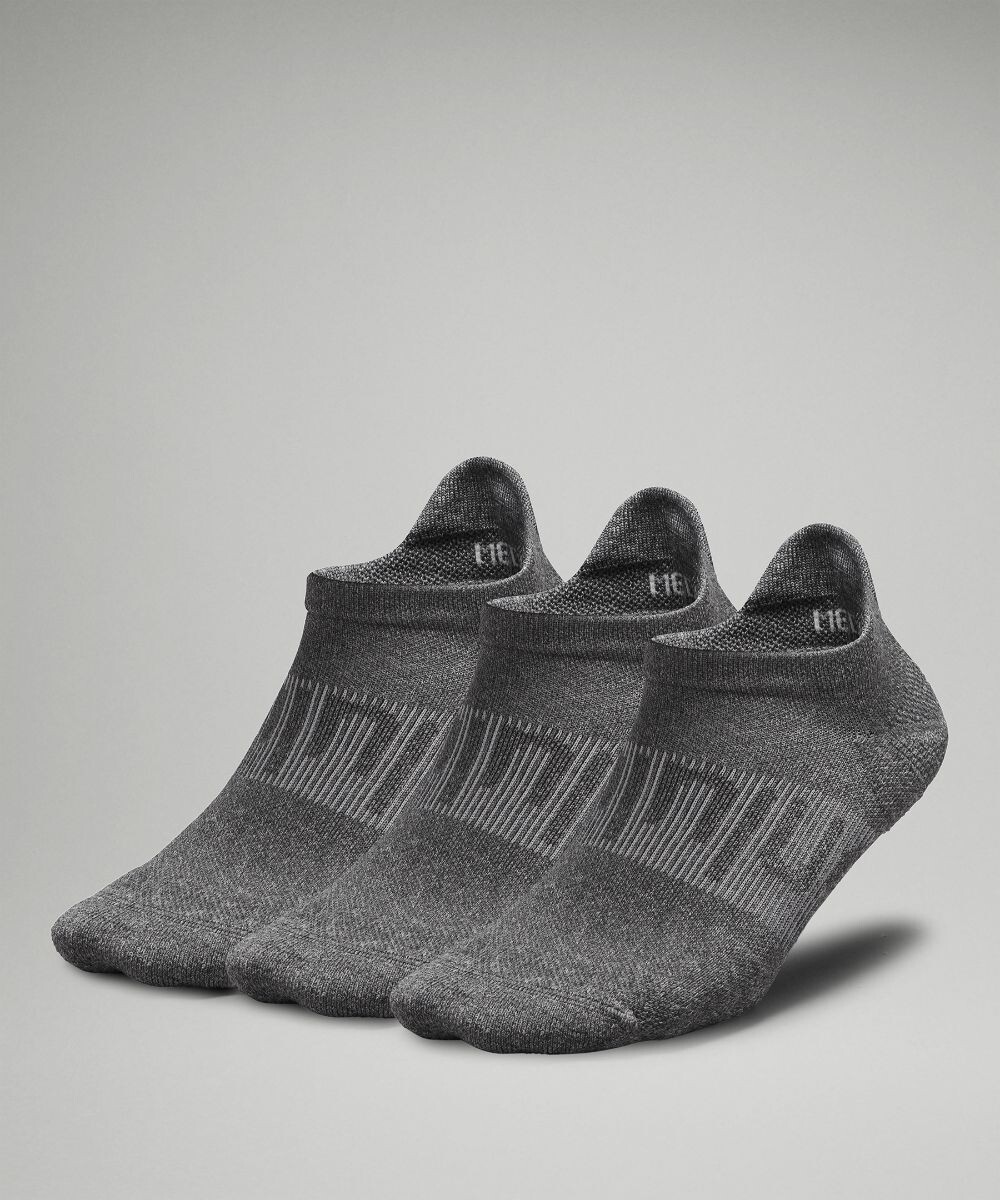 

Женские носки Power Stride Tab 3 шт Lululemon, серый