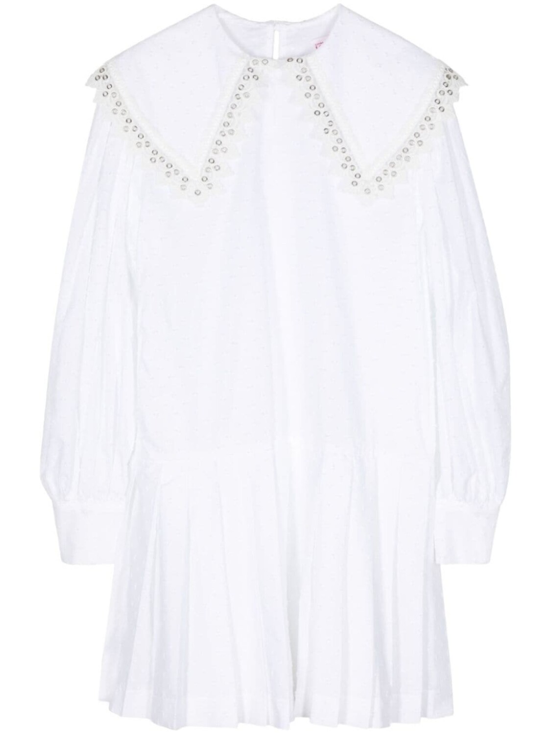 

Charles Jeffrey Loverboy платье мини Babydoll, белый