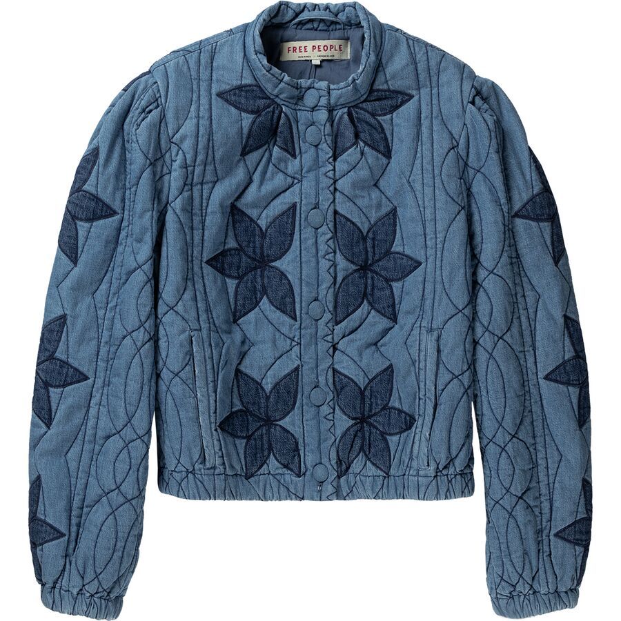 

Куртка Free People Quinn Quilted Free People, Indigo Combo