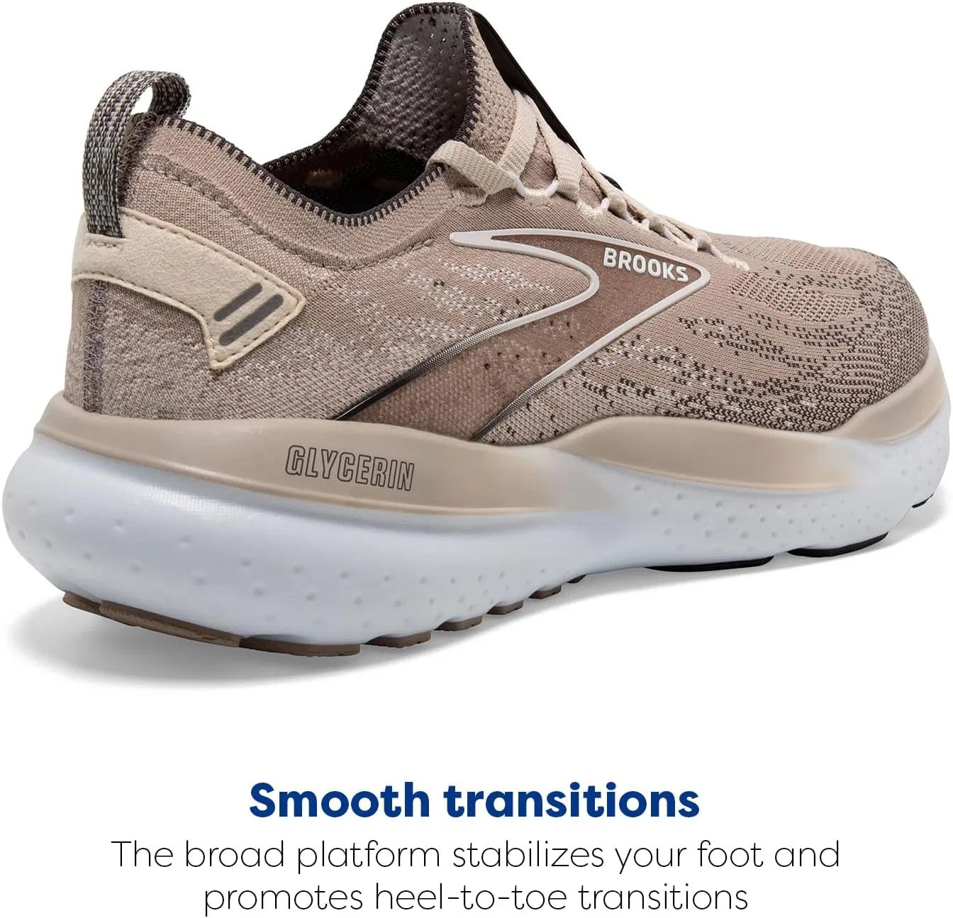 Мужские кроссовки Brooks Glycerin Stealthfit 21, Chateau Grey Forged Iron — фото 3