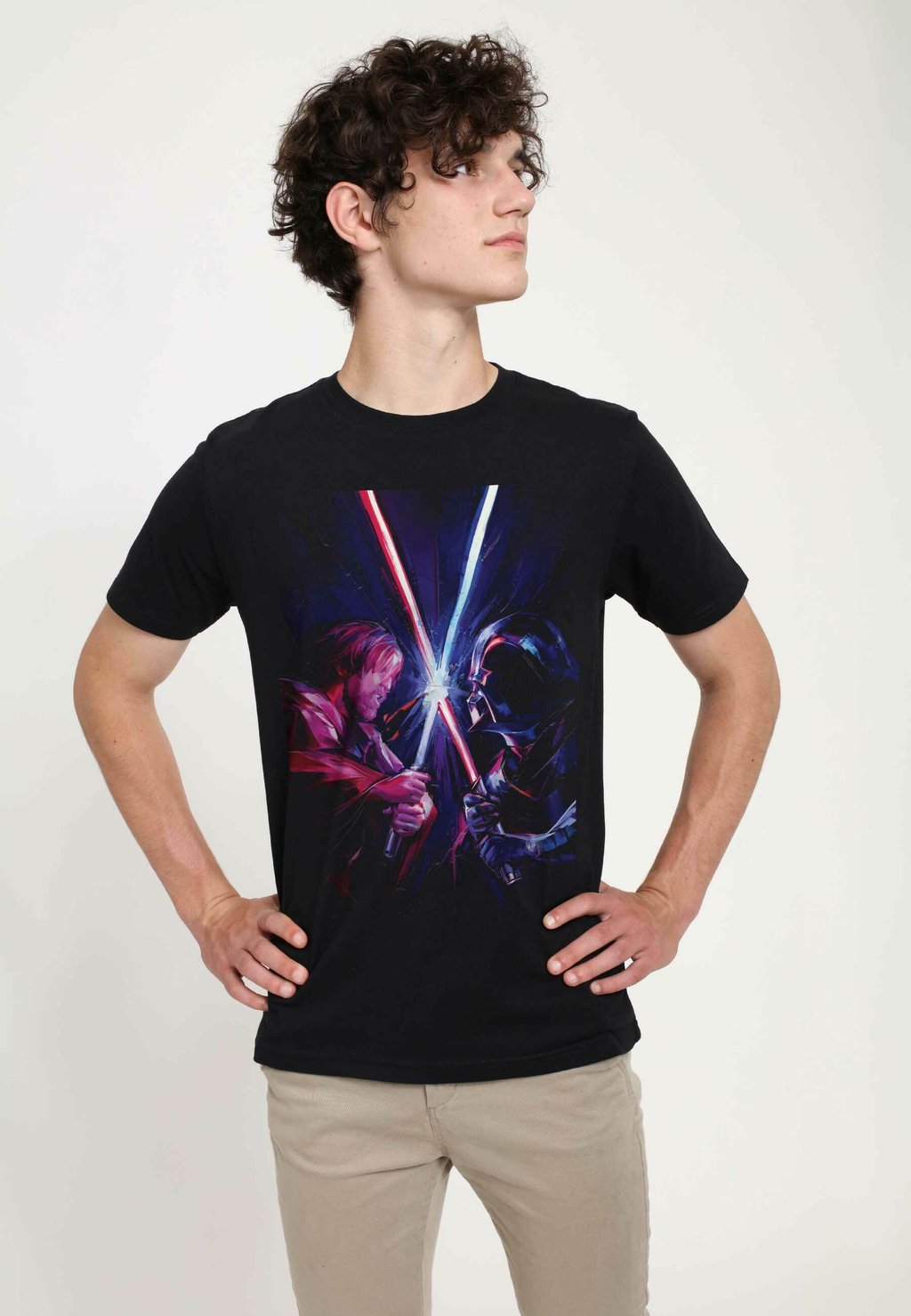 

Футболка с принтом OBI-WAN KENOBI VADER UNISEX Star Wars, черный