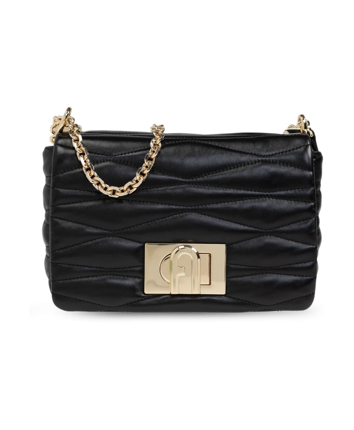 

Сумка через плечо 1927 маленькая Furla, черный