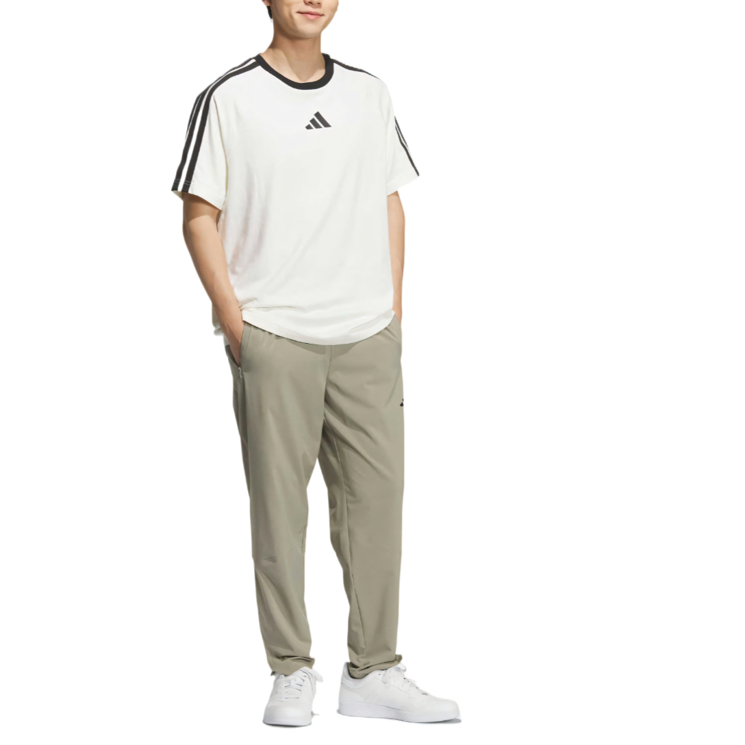 Тканые спортивные брюки Casual Pants Men's Adidas, Tan — фото 4