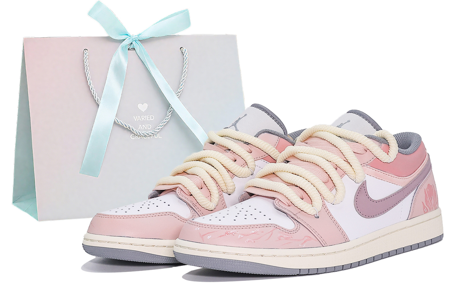 

Детские баскетбольные кроссовки Air 1 унисекс Jordan, белый