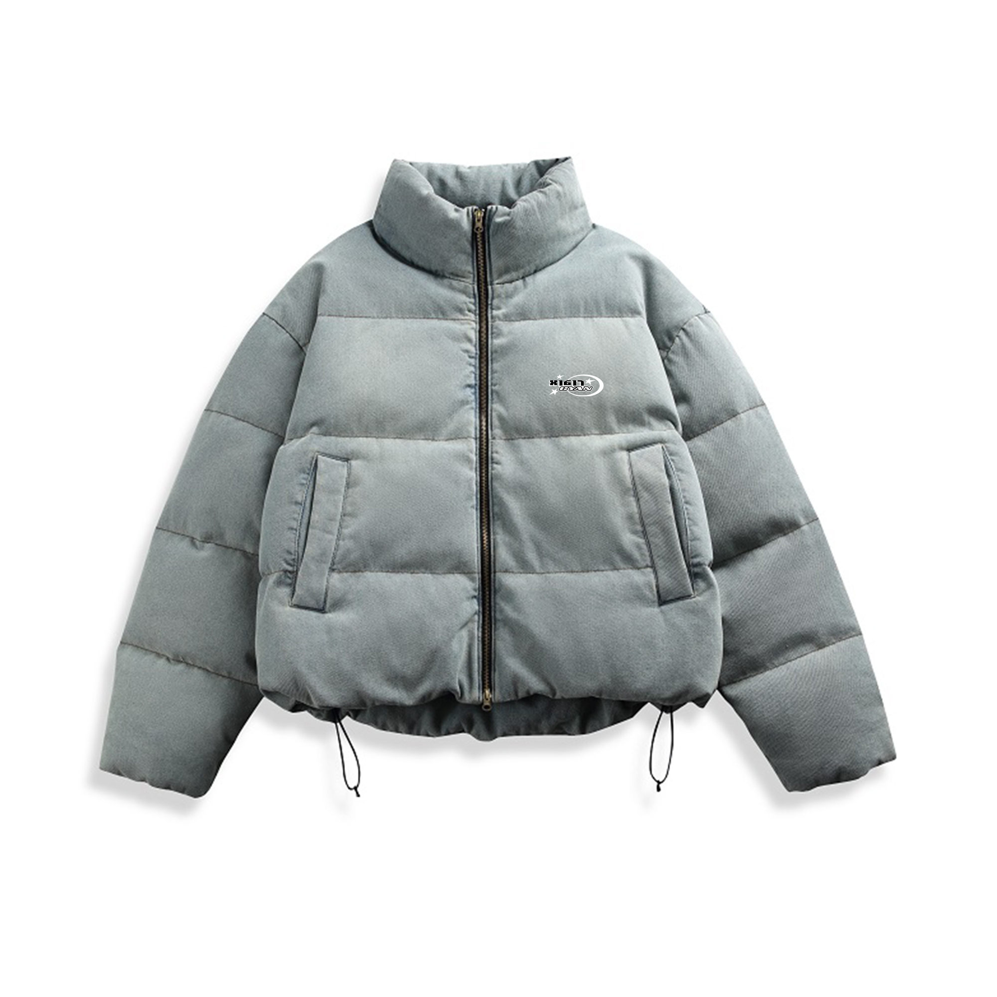 

Пуховик Unisex Stand Collar Thickened X1617, синий top