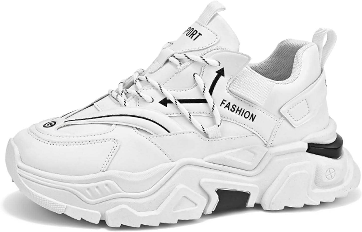 

Мужские повседневные спортивные кроссовки GSIGUL для ходьбы, тенниса и тренировок, модные массивные кроссовки для мужчин, белый