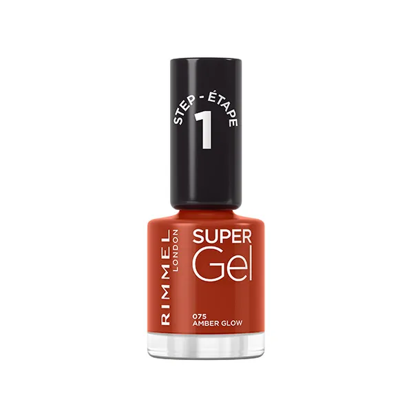 

Лак для ногтей Super Gel Rimmel London, цвет amber glow
