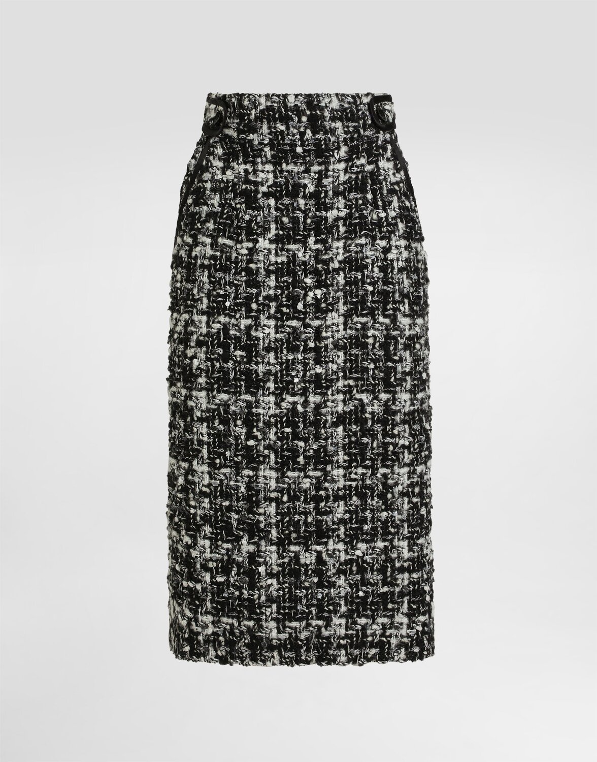 

Юбка в клетку из шерстяной смеси Dolce & Gabbana, мультиколор