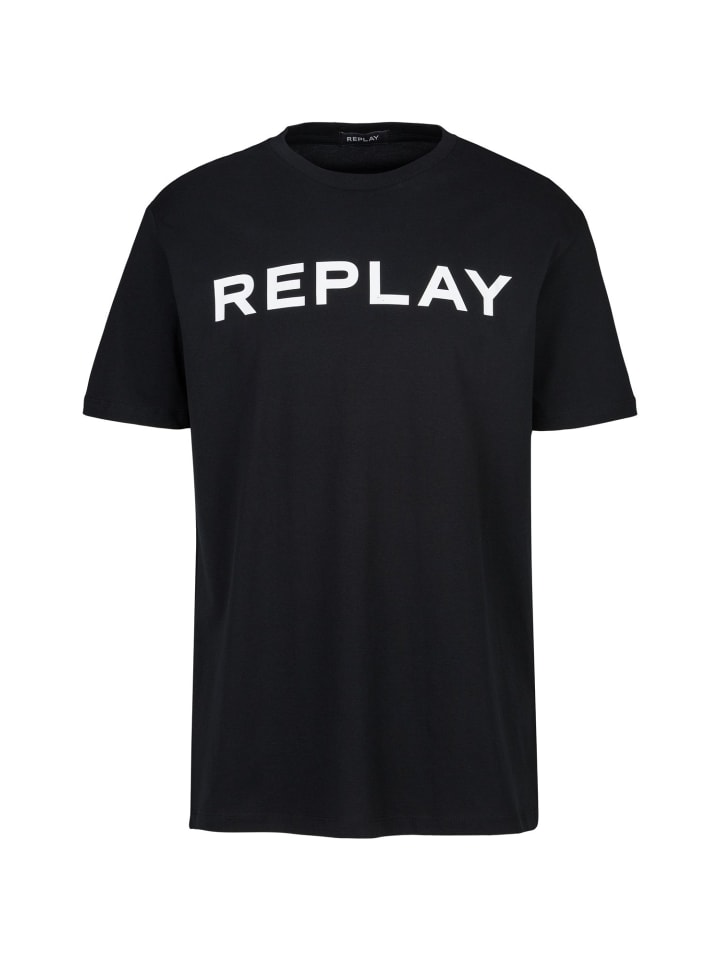 

Футболка Replay, цвет navy.