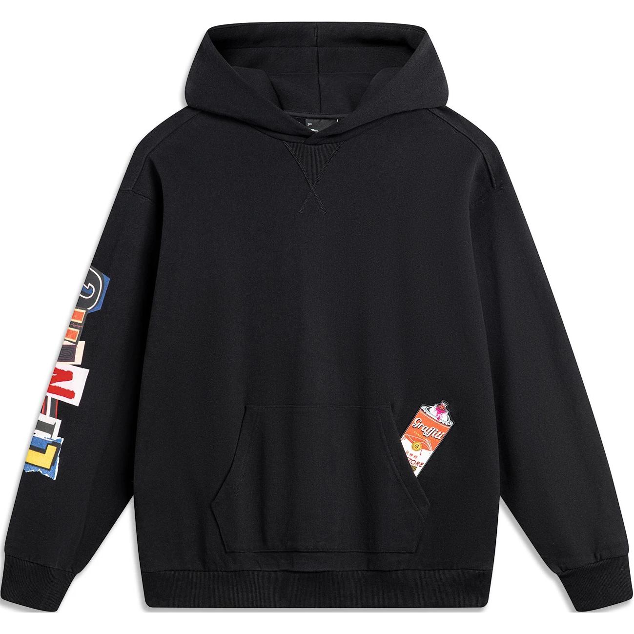 

Толстовка мужская черная LINING