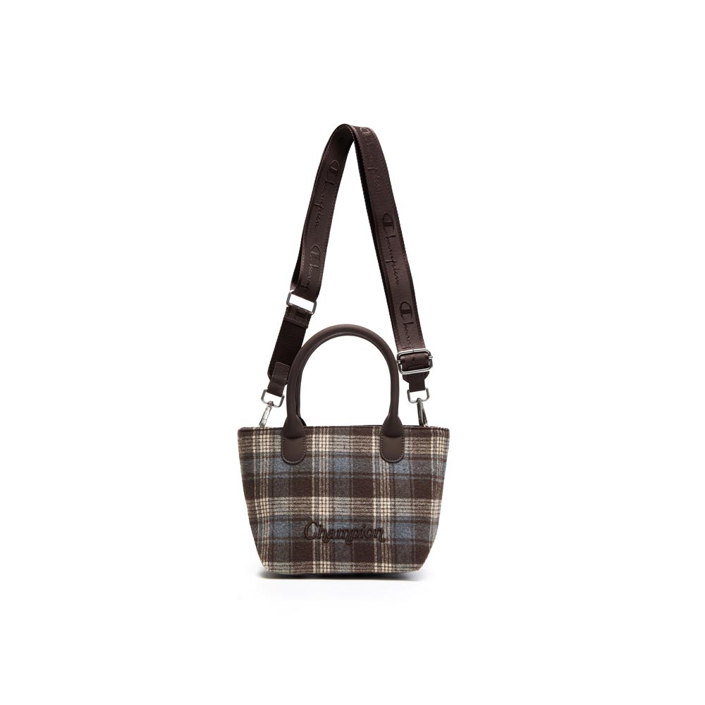 

Champion Тканевая кроссбоди сумка унисекс разноцветная, Vintage Plaid Baroque Brown