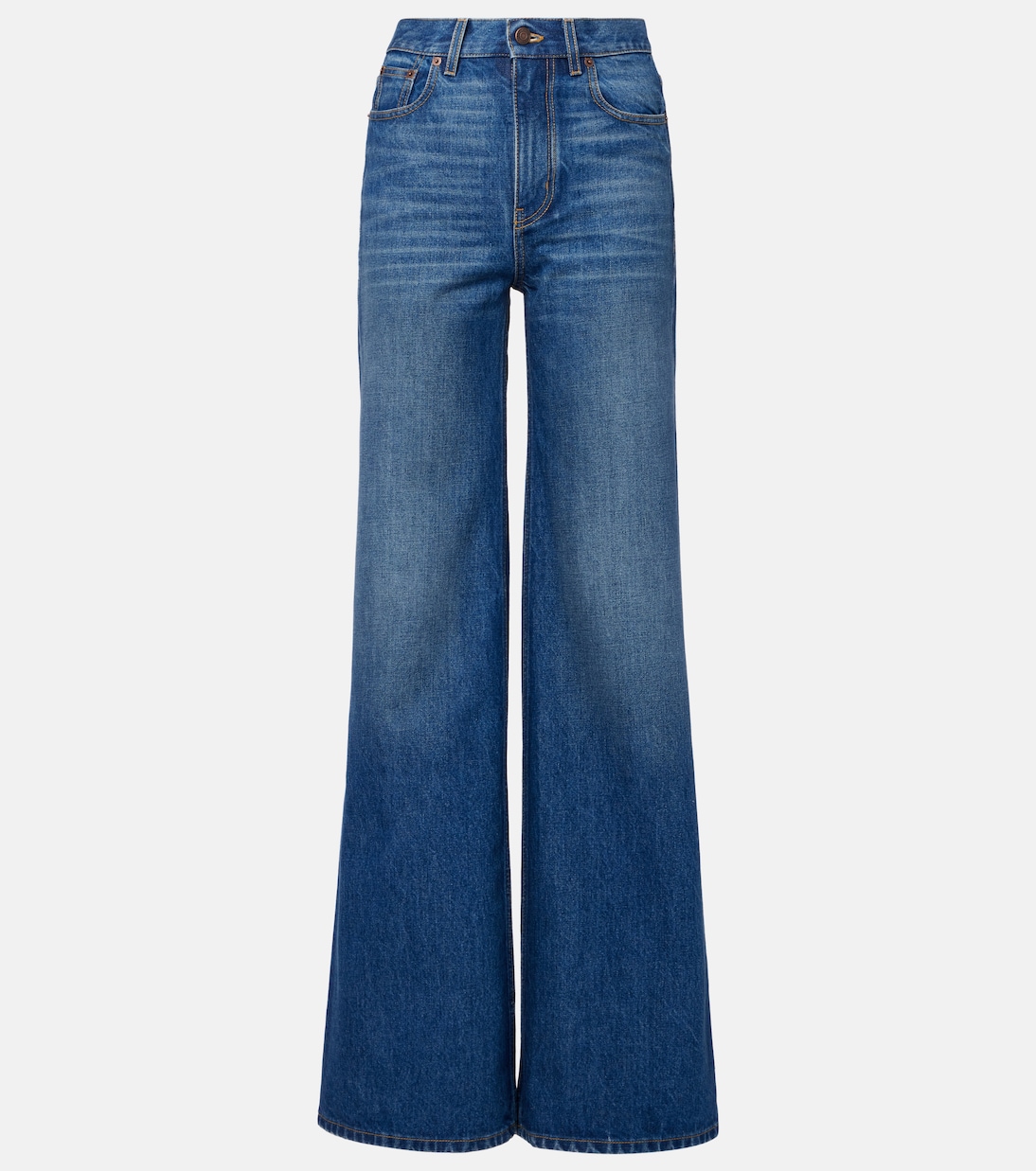 

Высокие расклешенные джинсы Chloé, Hazy Blue