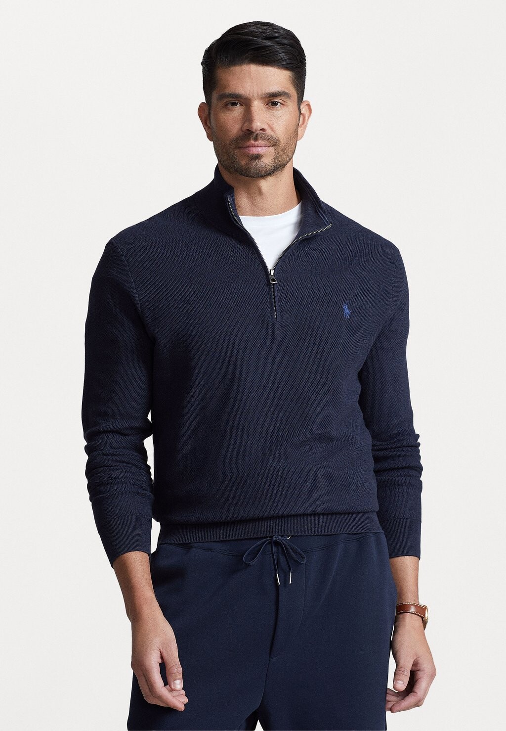 

Свитер С ДЛИННЫМ РУКАВОМ Polo Ralph Lauren Big & Tall, темно-синий вереск