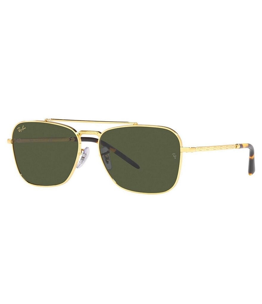 

Мужские квадратные солнцезащитные очки Ray-Ban Rb3636 58 мм, золотой
