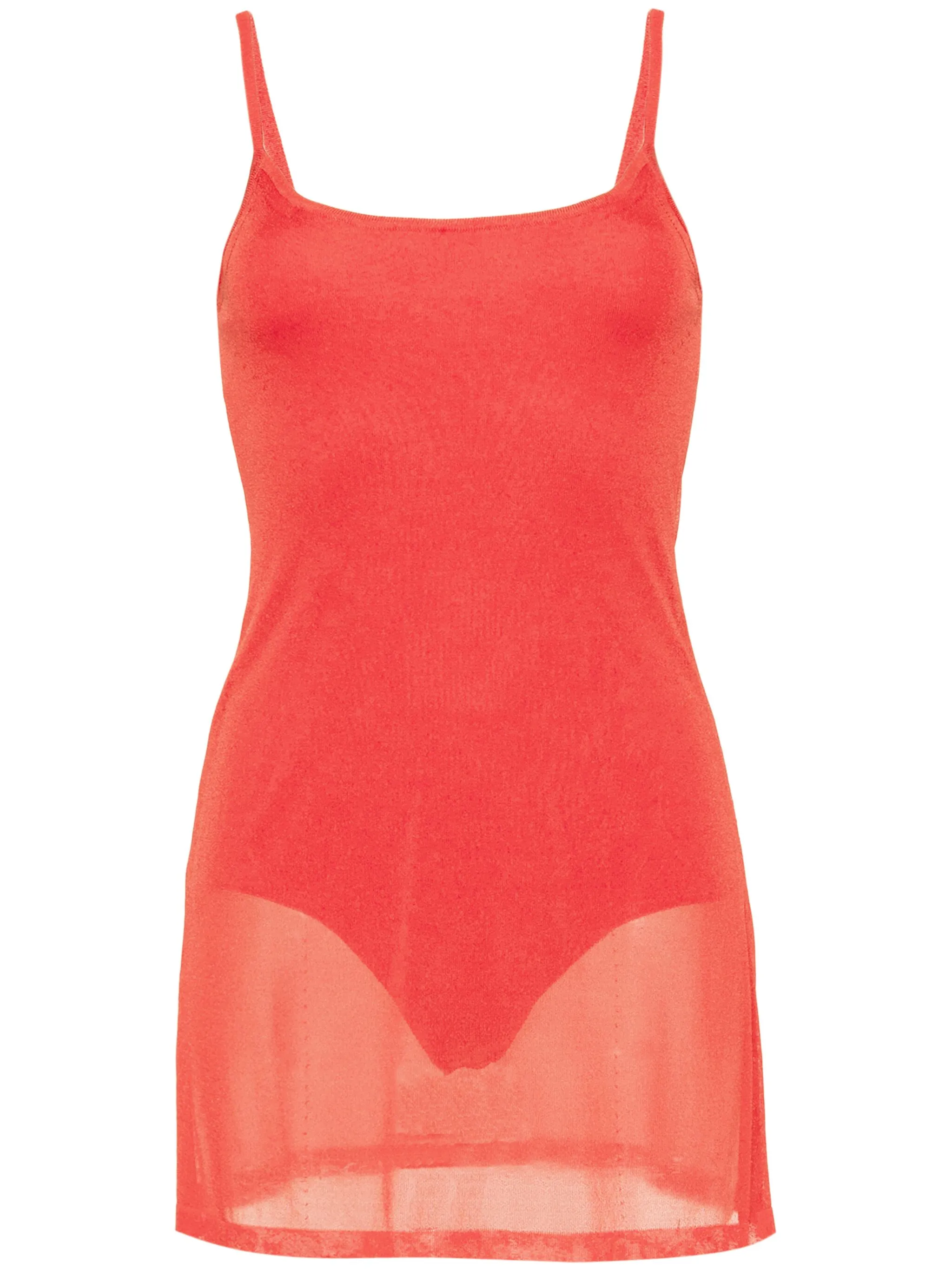 

Платье мини La Robe Maille Jacquemus, красный