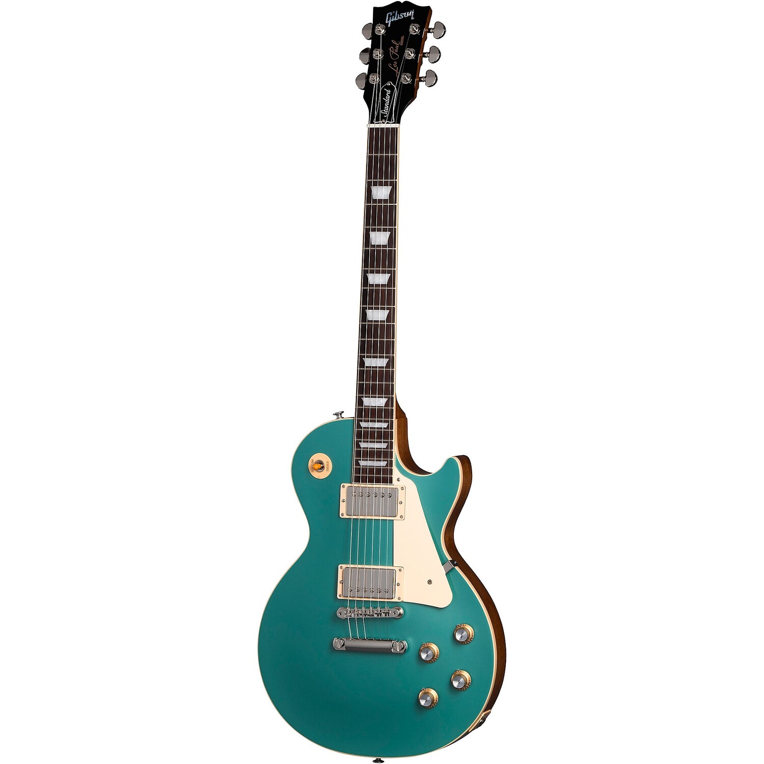 

Электрогитара Gibson Les Paul Standard '60s с простым верхом Inverness Green