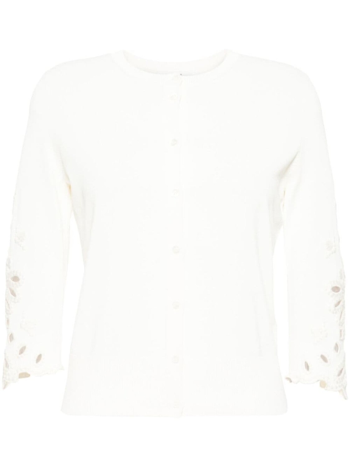 

Ermanno Scervino кардиган с перфорацией, нейтральный цвет