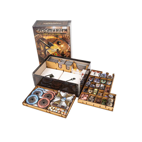 

Коробка для хранения настольных игр E-Raptor Insert Gloomhaven: Jaws Of The Lion