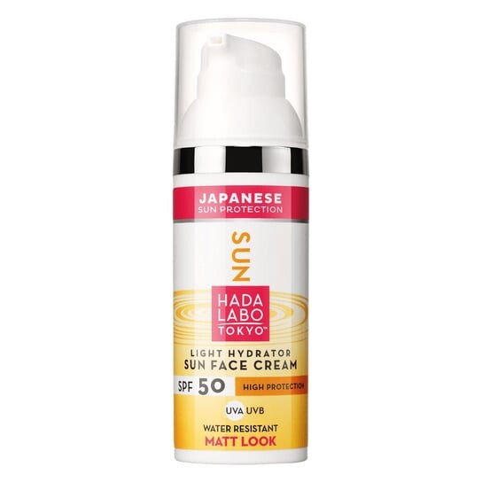 Водостойкий увлажняющий крем для лица SPF 50 Hada Labo Tokyo Sun — фото 2