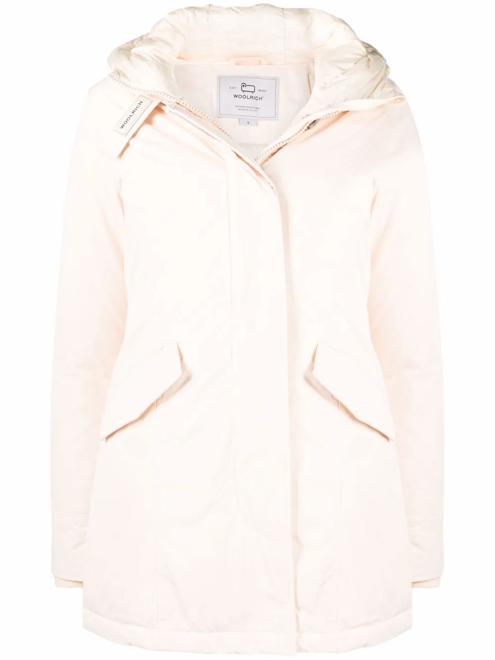 

Приталенный пуховик WOOLRICH, нейтральный