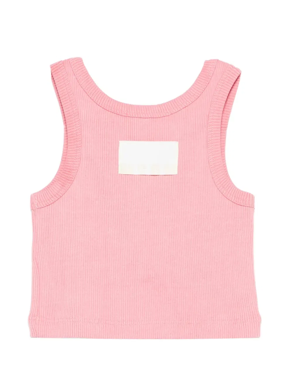 Майка с логотипом Msgm Kids, розовый — фото 2