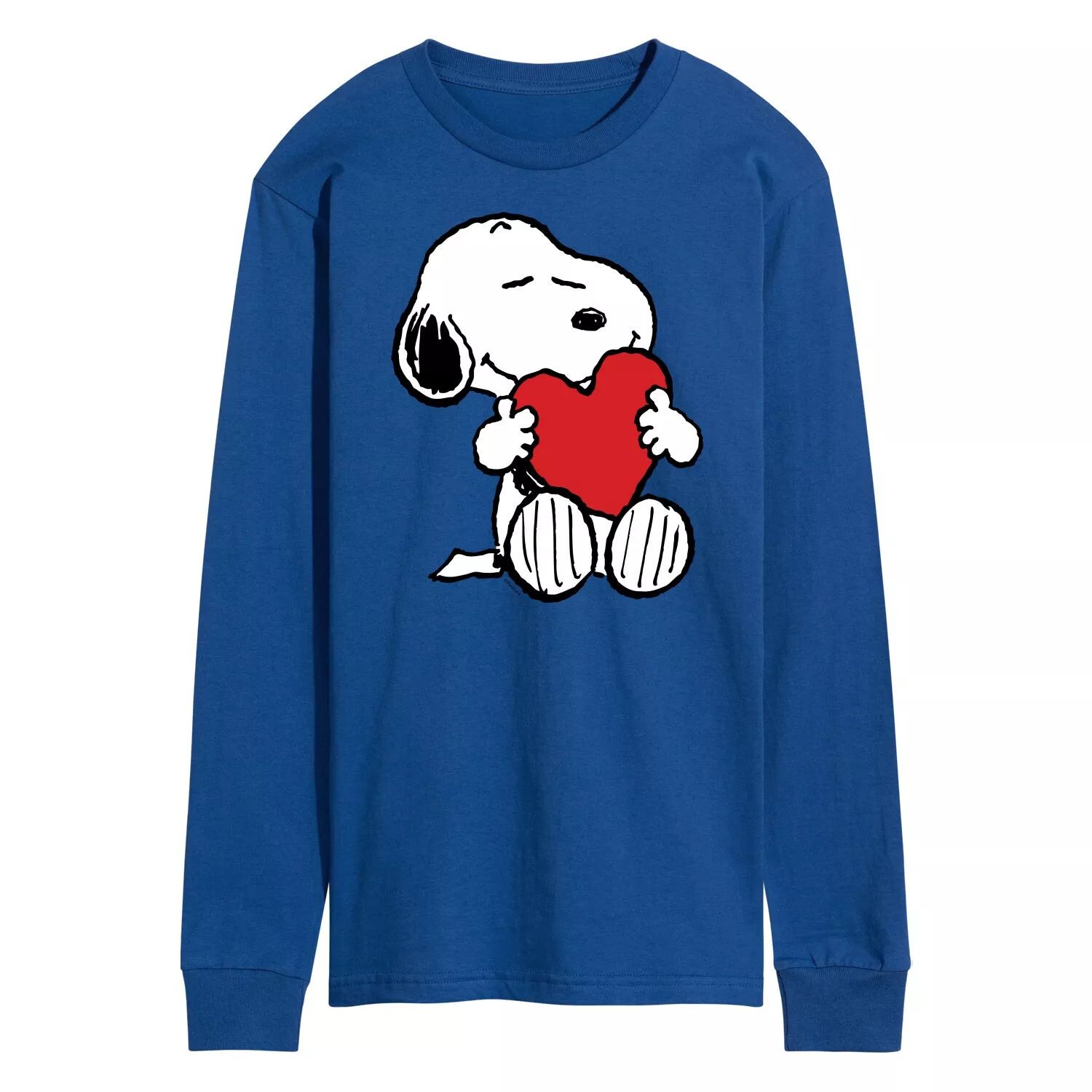 

Мужская футболка Peanuts Hugging Heart с длинными рукавами Licensed Character