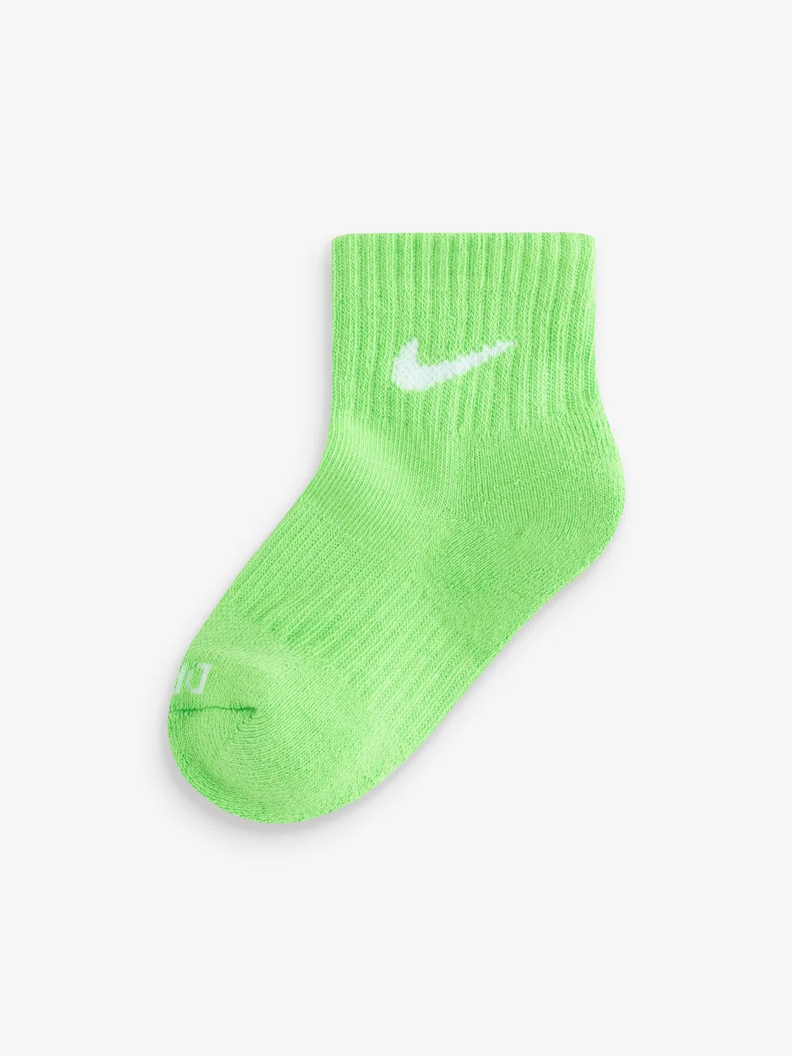 Носки Nike Performance Basic Quarter 6 пар, зеленые — фото 2