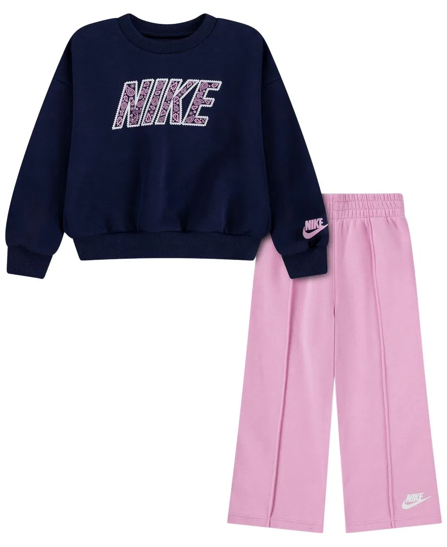 Комплект из топа и штанов с принтом Retro Remix Nike, Pink Rise