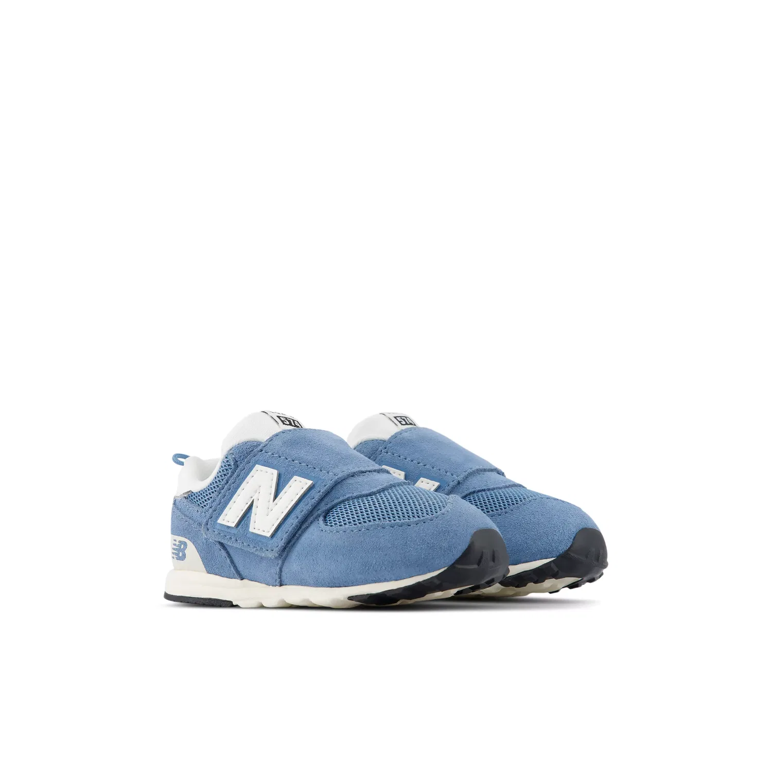Детские кроссовки New Balance 574 NEW-B Hook & Loop, Heron Blue With Sea Salt — фото 2