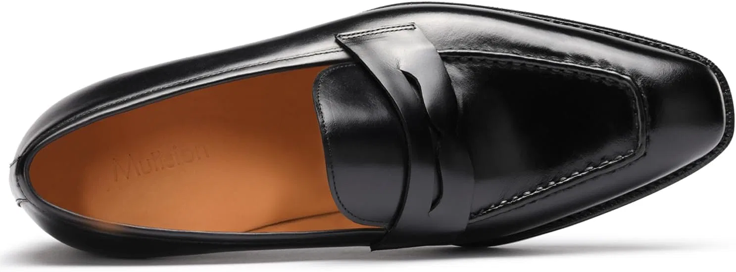 Лоферы из телячьей кожи, Loafers for Men, Black FIAVOM — фото 3