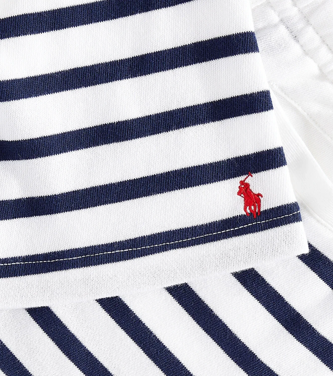 Шорты хлопковые Polo Ralph Lauren Kids, белый — фото 3